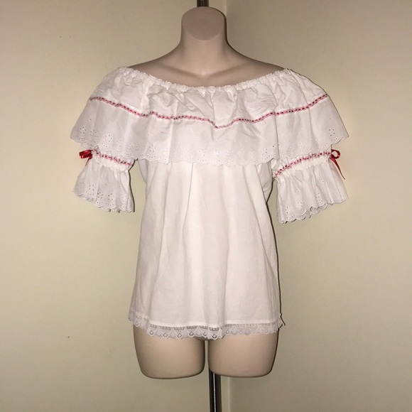 Tops Beautiful Spanish Traditional Off Shoulder Blouse Poshmark